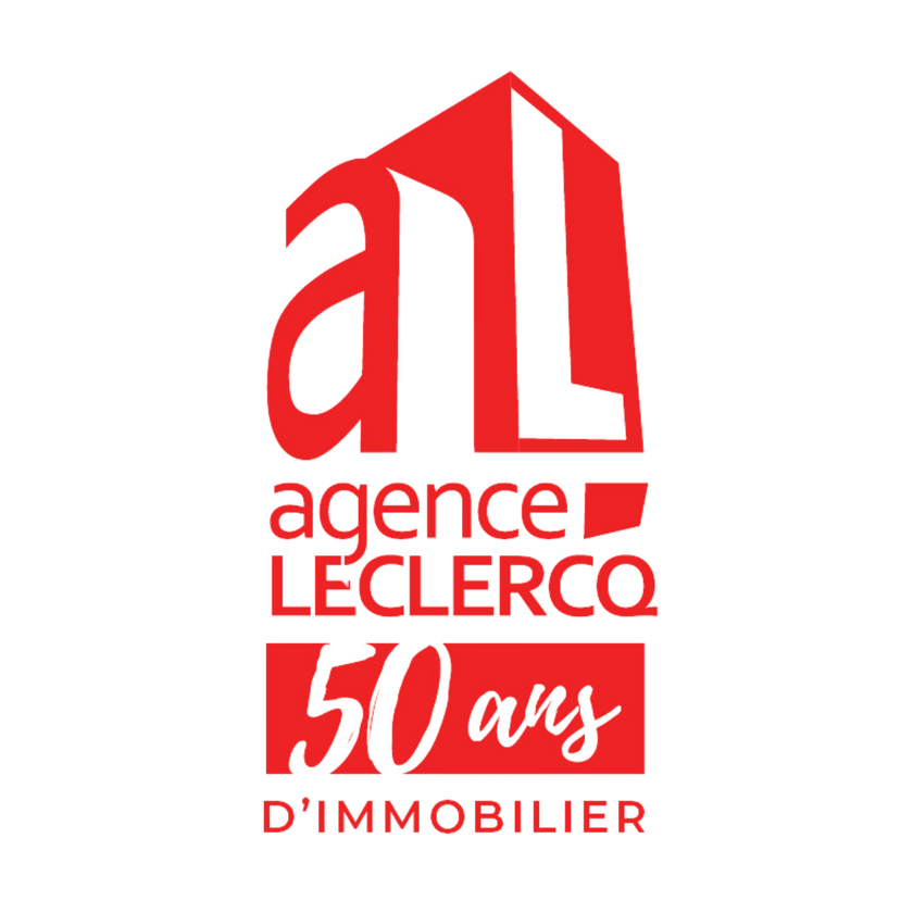 logo immo leclercq - agence immobilière à tournai